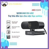 [NPP CHÍNH HÃNG] Webcam Hikvision DS-U02 - Hình ảnh cực nét, Micro tích hợp, Kết nối USB 2.0, công cụ đắc lực học online