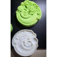 NQ150-808 - KHUÔN LÒ XO BÁNH TRUNG THU HÌNH ĐẦU RỒNG KHÔNG VẢY 150G