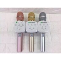NR-K9 Míc hát micro karaoke Loa kèm micro 3 trong 1 kết nối Bluetooth - Mic kèm loa