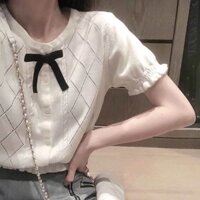 NRVP (MớI) Áo KhoáC Cardigan NgắN Tay ThờI Trang