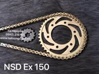 NSD EXCITER 150 (SÊN DID VÀNG, DĨA OSAKI VÀNG, NHÔNG 14)