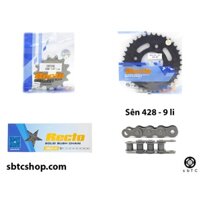 NSD Nhông sên dĩa Recto đen Honda Wave S RS RSX Future X Fi Neo Blade chính hãng Thái Lan