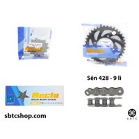 NSD Nhông sên dĩa Recto đen Yamaha Exciter 135 chính hãng Thái Lan