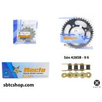NSD Nhông sên dĩa RECTO Suzuki GZ150 chính hãng