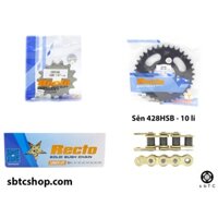 NSD Nhông sên dĩa RECTO Wave Dream Future 10 li chính hãng