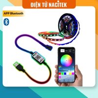 [NSHOP] Mạch điều khiển Led WS2812B Bluetooth full màu nháy theo nhạc