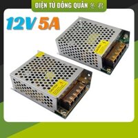[NSHOP] Nguồn tổ ong 12V 5A dùng để chuyển điện 220V ra 12VDC dùng làm nguồn cho LED, động cơ 12V