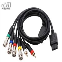 Nslikey Dây Cáp rgb rgb rgbs Cho Máy Chơi Game nintendo 64 n64 sfc snes ngc console rgb
