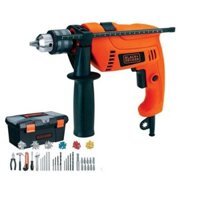 NSV  Bộ máy khoan động lực Black&Decker HD650BXH-B1 (kèm 1 hộp nhựa + 100 phụ kiện)