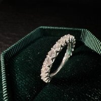 NT17 Nhẫn Bạc Đá CZ Vy's Accessory (Mua một tặng một hộp đựng trang sức)