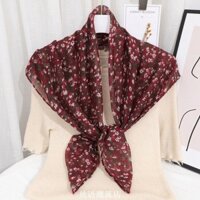 Nữ Bali Sợi Cotton Cảm Giác Dân Tộc Baotou Chống Nắng Chống Nắng Công Việc Khăn Hoa Khăn Trùm Đầu Nữ