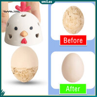 Nụ cười| Dụng cụ làm sạch trái cây rau quả Phục sinh Tem trứng Dụng cụ làm sạch bàn chải trứng bằng silicon Bộ dụng cụ chà rau quả nhẹ nhàng để rửa trứng hiệu quả 2 chiếc Bộ làm sạch trứng