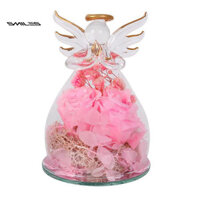 Nụ cười| Tình Yêu Vĩnh Cửu Bảo Quản Thật Hoa Hồng Cà Phê Ambiance Với Bảo Quản Hoa Hồng Thiên Thần Bảo Quản Hoa Hồng Thủy Tinh Hình Thiên Thần Quà Tặng Cho Kỷ Niệm Sinh Nhật Cô Trang Trí Đám Cưới Cho Nữ