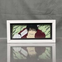 Nữ Hoàng Anime Jitsu Tojo Fujiko Trang Trí Nội Thất Đèn Led Night Light Box Manga 3D Giấy C