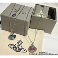 Nữ Hoàng Xi Vòng Cổ Mới Màu Gradient Kim Cương Cô Gái Bạn Gái Quà Tặng Phải Có Vòng Cổ