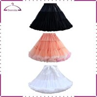 Nữ Lớp Petticoat Dây Giữa Chiều Dài Bên Trong Nửa Trượt Co Giãn Dây Thắt Lưng Cho Váy Cưới Underskirt