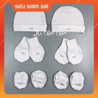 Nu - Set bộ bao tay chân mũ sơ sinh