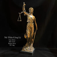 Nữ thần công lý - Lady Justice- tượng Nữ thần công lý bằng đồng