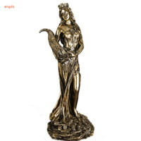 Nữ thần Hy Lạp Của Sự giàu có Tượng điêu khắc Mở quà tặng Máy tính tiền Văn phòng Trang trí may mắn Đồ trang trí may mắn