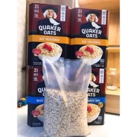 (Nửa thùng) TÚI 2KG26 YẾN MẠCH CÁN VỠ QUAKER OATS QUICK 1 MINUTE CHÍNH HÃNG date 1/2024