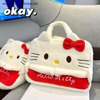 Nuanyangthree.vn Sanrio Hello Kitty Sang Trọng Túi Xách Laptop Dành Cho Laptop Xiaomi Dell HP Lenovo 14.5 Inch Bảo Vệ Túi Mới