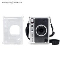 Nuanyangthree.vn Vỏ máy ảnh trong suốt cho Instax mini EVO Crystal PVC Vỏ bảo vệ Túi mới