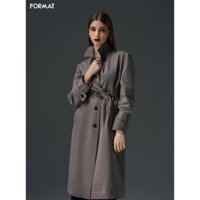 NỮ/Áo măng tô FORMAT dây lưng rời B975-302N TIMELESS CHIC 2100005470025