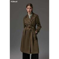 NỮ/Áo măng tô FORMAT  dây lưng rời B975-304N TIMELESS CHIC 2100005480024
