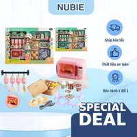 Nubie Đồ Chơi Mô Hình Nhà Bếp Lò Vi Sóng Cho Bé - Trò Chơi Hướng Nghiệp, Đồ Chơi Nấu Ăn Cho Bé, Quà Tặng Cho Bé