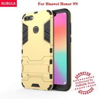 NUBULA For Huawei Honor 9N / Honor 9i Case 2in1 Hard Back Cover Armor Shell Case With Built-in Stand For Huawei Honor 9N / Honor 9i