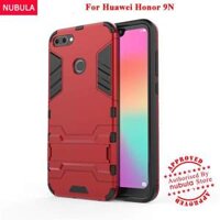 NUBULA For Huawei Honor 9N / Honor 9i Case 2in1 Hard Back Cover Armor Shell Case With Built-in Stand For Huawei Honor 9N / Honor 9i