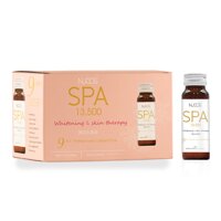 Nucos Thực Phẩm Bảo Vệ Sức Khỏe Nucos Spa 13,500mg Whitening & Skin Therapy Giúp Sáng Da 50ml X 10 Chai