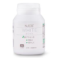 Nucos Thực Phẩm Bảo Vệ Sức Khỏe Nucos White New Placenta Sáng Da & Giảm Thâm Nám 60 Viên