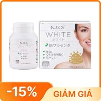Nucos White New Placenta hỗ trợ trắng da, giảm nám (60 viên)