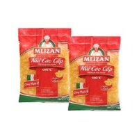 Nui cao cấp chữ C Meizan là một sản phẩm nui (pasta ngắn) thuộc thương hiệu Meizan, được sản xuất tại Việt Nam theo công nghệ Ý.