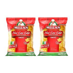 Nui chữ C cao cấp Meizan gói 400g
