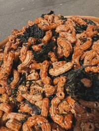 Nui gạo lứt sấy mè rong biển-250gr