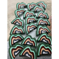 Núi gỗ Montessori/ Đồ chơi gỗ mô phỏng thiên nhiên MÀU (Sơn gốc nước không độc hại)