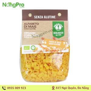 Nui hữu cơ ProBios Ý hình chữ 400g (1y+)