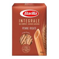 Nui Ống Nguyên Cám, Integrale Penne Rigate (500g) - BARILLA