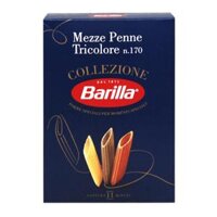 Nui Ống Rau Củ 3 Màu, Colllezione Mezze Penne Tricolore, No. 170 (500g) - BARILLA