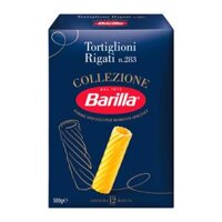 Nui Ống, Tortiglioni Rigati, No. 283 (500g) - BARILLA