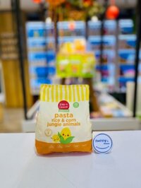 Nui Pasta Keep It Cleaner Jungle Animals gạo & bắp - 12th (250g)