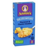 Nui & Phô Mai Cheddar, Macaroni & Cheese, Classic Mild Cheddar, 6 oz (170g) - ANNIE'S HOMEGROWN