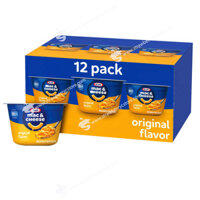 Nui Phô Mai Nấu Nhanh Bằng Lò Vi Sóng Kraft Original Mac N Cheese Macaroni and Cheese Cups Easy Microwavable Dinner