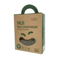 Nui Rau Chùm Ngây Hoa Sữa, Moringa Macaroni (500g) - HOA SUA FOODS
