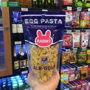Nui trứng hình thỏ Egg Pasta 90g