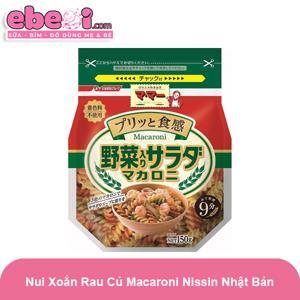 Nui xoắn rau củ Macaroni cho bé 9m+ Nhật 150gr