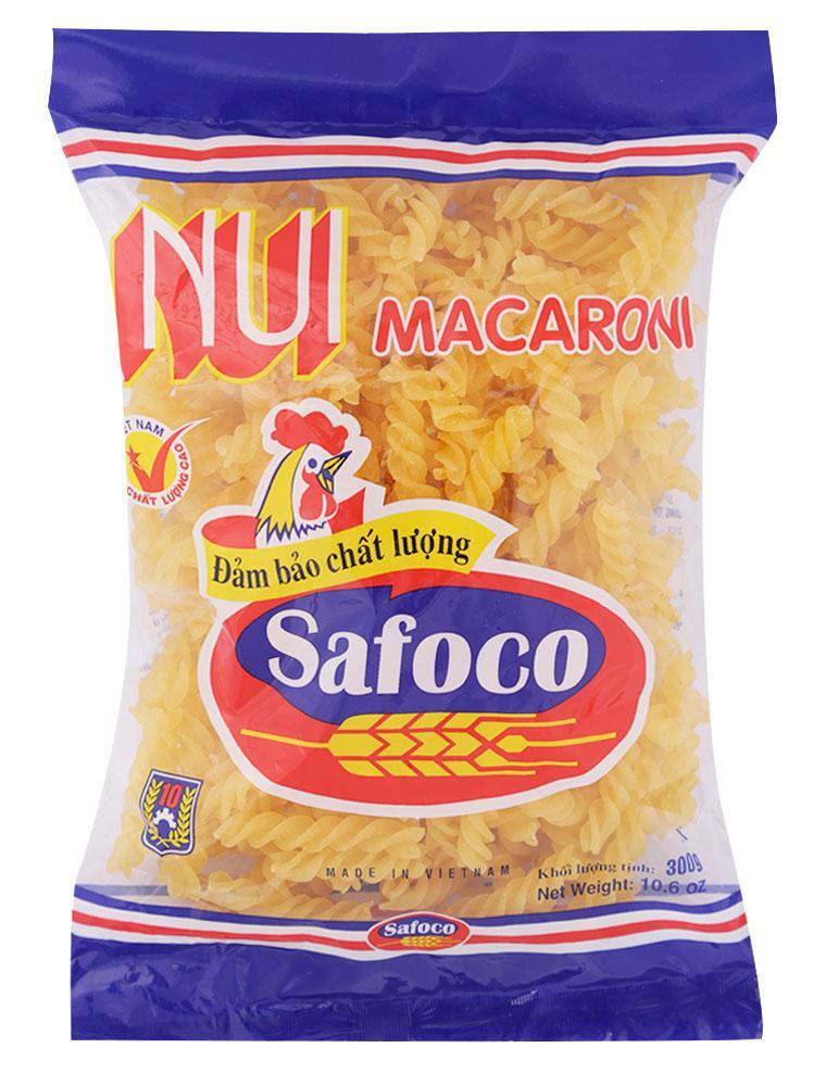 Nui xoắn Safoco gói 300g