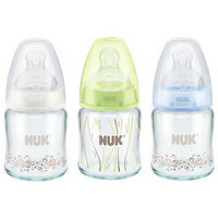 NUK® First Choice Plus Babyflasche mit Trinksauger Gr. 1 (0-6 Monate) 120 ml, 1 St